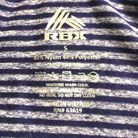 RBX Women’s Purple Striped Full Zip Activewear Light Jacket - Picture 7 of 8